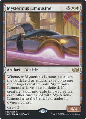 Mysterious Limousine 022/281 Streets of New Capenna Singles