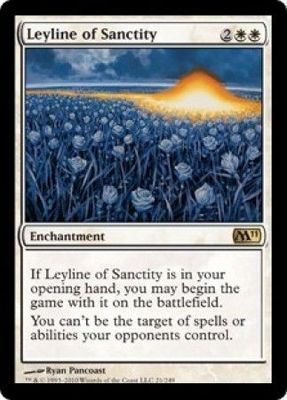 Leyline of Sanctity Magic 2011 (M11) Singles