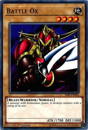 Battle Ox - SS02-ENA02 - Common 1st Edition Speed Duel Starter Decks: Duelists of Tomorrow Singles (espanol)