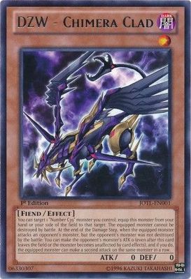 DZW - Chimera Clad - JOTL-EN001 - Rare 1st Edition Judgment of the Light 1st Edition Singles