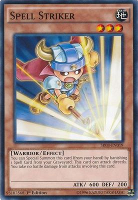 Spell Striker - SR03-EN019 - Common 1st Edition Structure Deck: Machine Reactor 1st Edition Singles