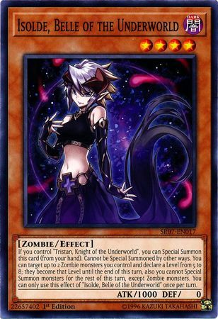 Isolde, Belle of the Underworld - SR07-EN017 - Common 1st Edition Structure Deck: Zombie Horde Singles (espanol)