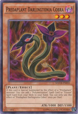 Predaplant Darlingtonia Cobra - MACR-EN010 - Common Unlimited Maximum Crisis Unlimited Singles