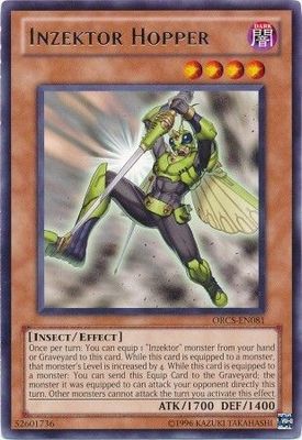 Inzektor Hopper - ORCS-EN081 - Rare Unlimited Order of Chaos Unlimited Singles
