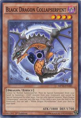 Black Dragon Collapserpent - MP14-EN185 - Common 1st Edition Yu-Gi-Oh! 2014 Mega-Tins Singles
