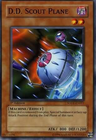 D.D. Scout Plane - SDDE-EN011 - Common 1st Edition Structure Deck: Dark Emperor [SDDE] 1st Edition Singles