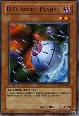 D.D. Scout Plane - SDDE-EN011 - Common 1st Edition Structure Deck: Dark Emperor [SDDE] 1st Edition Singles