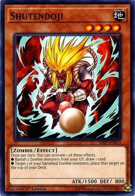 Shutendoji - SR07-EN014 - Common 1st Edition Structure Deck: Zombie Horde Singles
