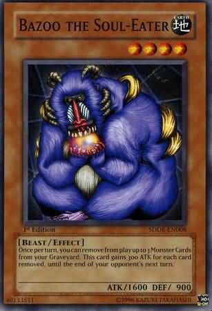 Bazoo the Soul-Eater - SDDE-EN008 - Common 1st Edition Structure Deck: Dark Emperor [SDDE] 1st Edition Singles