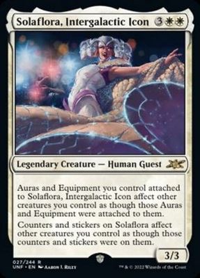 Solaflora, Intergalactic Icon 027/244 Unfinity Singles