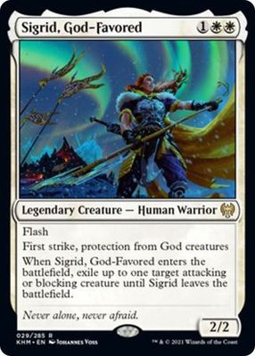 Sigrid, God-Favored 029/285 Kaldheim Singles