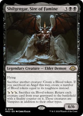 Shilgengar, Sire of Famine 109 Modern Horizons 3 Singles