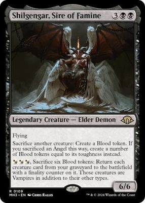 Shilgengar, Sire of Famine 109 Modern Horizons 3 Singles