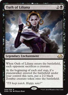 Oath of Liliana 099/205 Eldritch Moon Singles