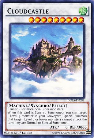 Cloudcastle - DUEA-EN098 - Common 1st Edition Duelist Alliance 1st Edition Singles