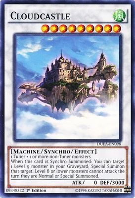 Cloudcastle - DUEA-EN098 - Common 1st Edition Duelist Alliance 1st Edition Singles