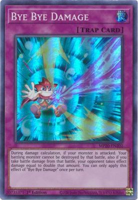 Bye Bye Damage - MP20-EN202 - Super Rare 1st Edition 2020 Mega-Tin: Lost Memories 1st Edition Singles