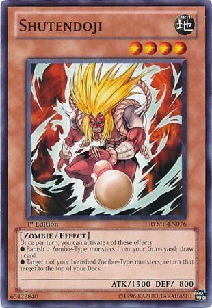 Shutendoji - RYMP-EN076 - Common 1st Edition Ra Yellow Mega Pack 1st Edition Singles