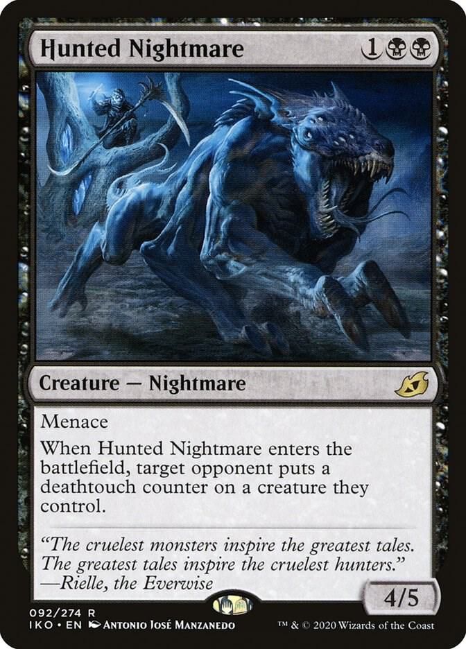 Hunted Nightmare - Ikoria: Lair of Behemoths (IKO) Ikoria: Lair of Behemoths