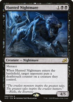 Hunted Nightmare - Ikoria: Lair of Behemoths (IKO) Ikoria: Lair of Behemoths