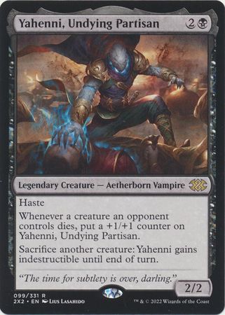 Yahenni, Undying Partisan 099/331 Double Masters 2022 Singles