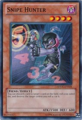 Snipe Hunter - SDDC-EN018 - Common Unlimited Structure Deck: Dragons Collide Unlimited Singles