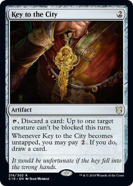 Key to the City 216/302 Commander 2019 Singles