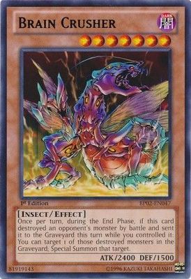 Brain Crusher - BP02-EN047 - Rare 1st Edition Battle Pack 2: War of the Giants 1st Edition Singles