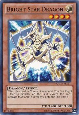 Bright Star Dragon - GAOV-EN094 - Common Unlimited Galactic Overlord Unlimited Singles