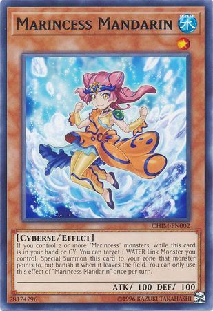 Marincess Mandarin - CHIM-EN002 - Rare Unlimited Chaos Impact Unlimited Singles