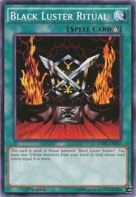 Black Luster Ritual - DPBC-EN007 - Common 1st Edition Duelist Pack: Battle City Singles