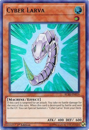 Cyber Larva - BLRR-EN019 - Ultra Rare 1st Edition Battles of Legend: Relentless Revenge Singles
