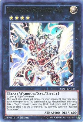 Bujintei Susanowo - MP14-EN100 - Ultra Rare 1st Edition Yu-Gi-Oh! 2014 Mega-Tins Singles