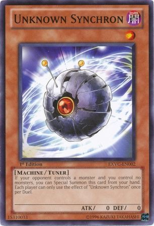 Unknown Synchron - EXVC-EN002 - Common 1st Edition Extreme Victory 1st Edition Singles (espanol)