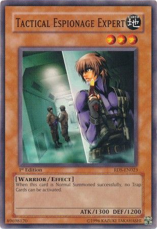 Tactical Espionage Expert - RDS-EN023 - Common 1st Edition Rise of Destiny [RDS] 1st Edition Singles