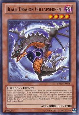 Black Dragon Collapserpent - SHSP-EN096 - Common Unlimited Shadow Specters Unlimited Singles