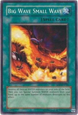 Big Wave Small Wave - SOD-EN046 - Common Unlimited Soul of the Duelist [SOD] Unlimited Singles