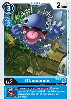 Otamamon - Across Time (BT12) Across Time