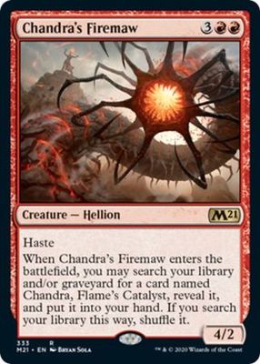 Chandra&#39;s Firemaw 333 - Planeswalker Deck Magic 2021 (M21) Singles