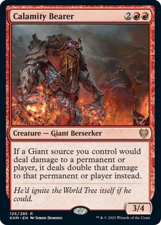 Calamity Bearer 125/285 Kaldheim Singles
