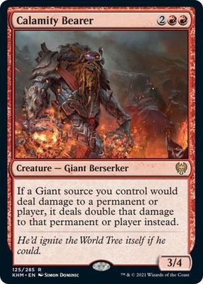 Calamity Bearer 125/285 Kaldheim Singles