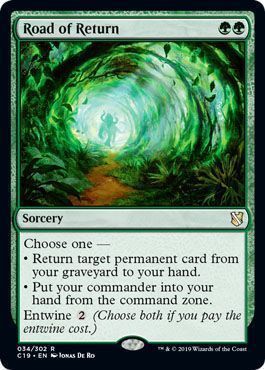Road of Return 034/302 Commander 2019 Singles