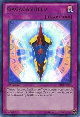 Gagagashield - ZTIN-EN005 - Ultra Rare Yu-Gi-Oh! Promo Cards