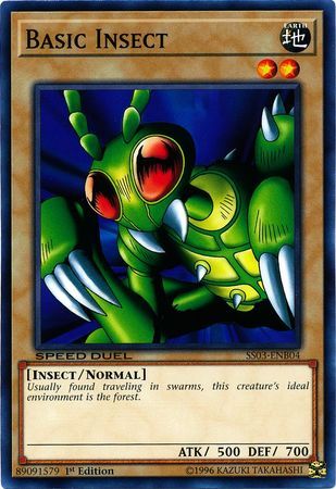 Basic Insect - SS03-ENB04 - Common 1st Edition Speed Duel Starter Decks: Ultimate Predators Singles