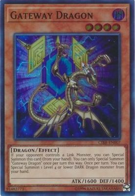 Gateway Dragon - CIBR-EN007 - Super Rare Unlimited Circuit Break Unlimited Edition Singles