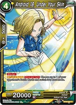 Android 18, Under Your Skin - Universal Onslaught (DBS-B09) Universal Onslaught