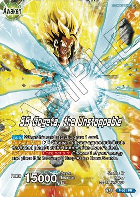 Gogeta // SS Gogeta, the Unstoppable - Expansion Deck Box Set 07: Magnificent Collection - Fusion Hero (DBS-BE07) Expansion Deck Box Set 07: Magnificent Collection - Fusion Hero