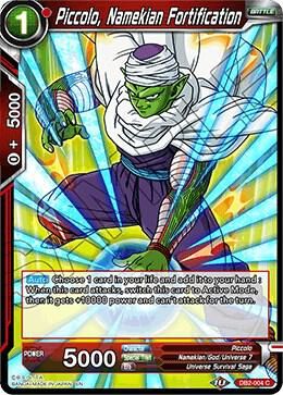 Piccolo, Namekian Fortification - Draft Box 05 - Divine Multiverse (DB2) Draft Box 05 - Divine Multiverse