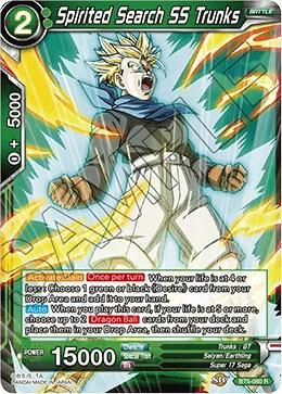 Spirited Search SS Trunks - Miraculous Revival (DBS-B05) Miraculous Revival