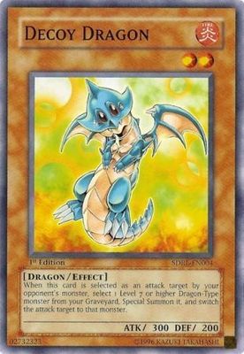 Decoy Dragon - SDRL-EN004 - Common 1st Edition Structure Deck: Rise of the Dragon Lord 1st Edition Singles